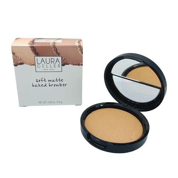Laura Geller Soft Matte Baked Bronzer - Fair - 0.30 oz / 8.5g - Picture 2 of 5